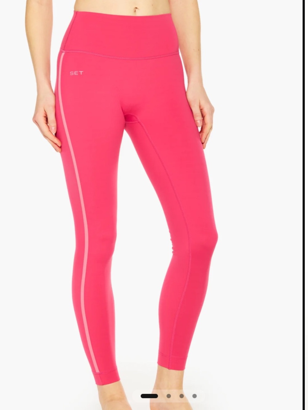 SET Active x equinox Sportbody sporty stripe leggings size small